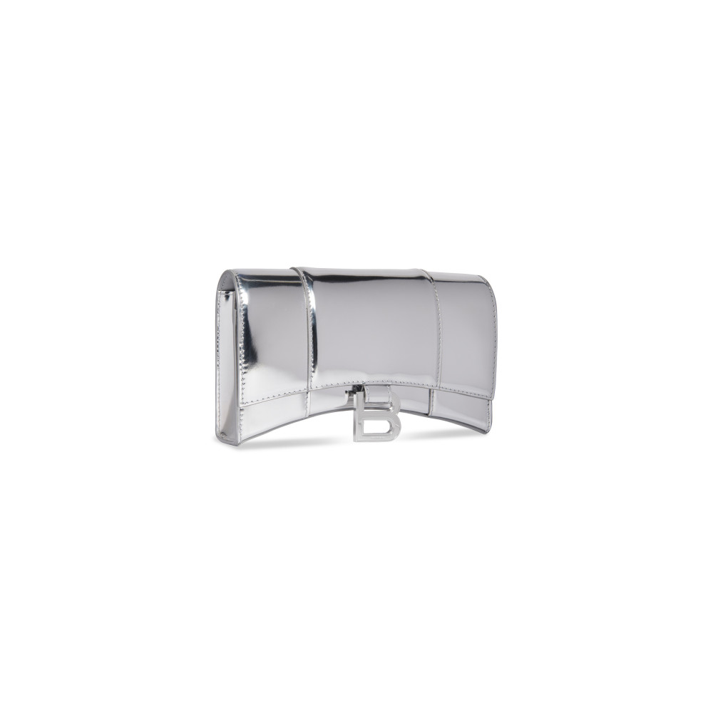 HOURGLASS WALLET ON CHAIN MIRROR EFFECT HOURGLASS WALLET ON CHAIN MIRROR EFFECT