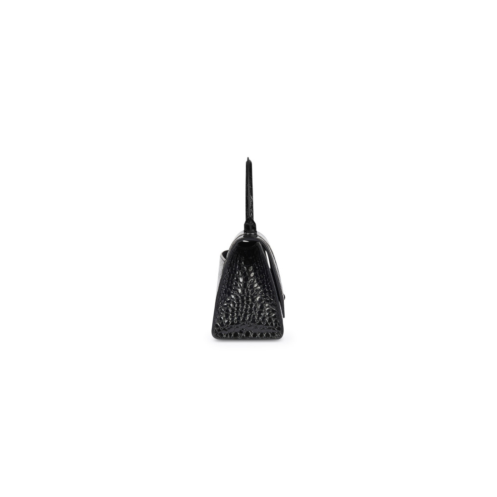 HOURGLASS XS HANDBAG CROCODILE EMBOSSED HOURGLASS XS HANDBAG CROCODILE EMBOSSED