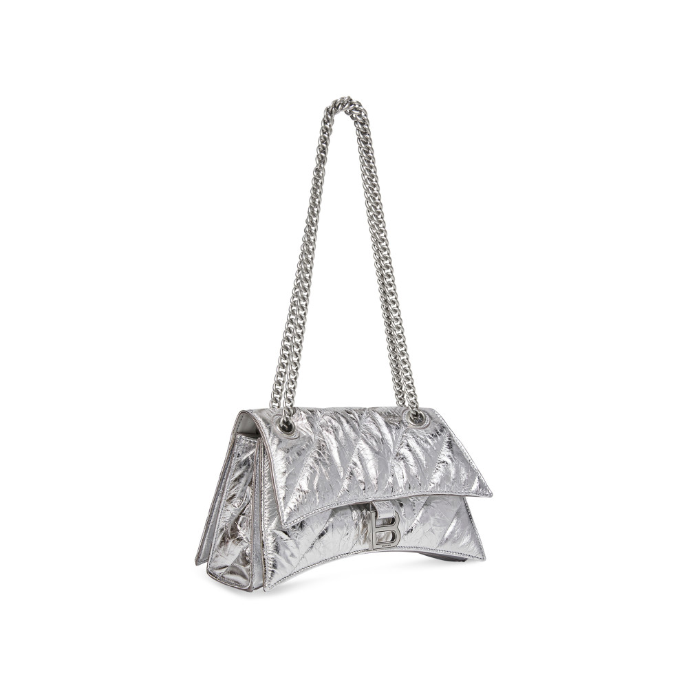 CRUSH SMALL CHAIN BAG METALLIZED QUILTED CRUSH SMALL CHAIN BAG METALLIZED QUILTED
