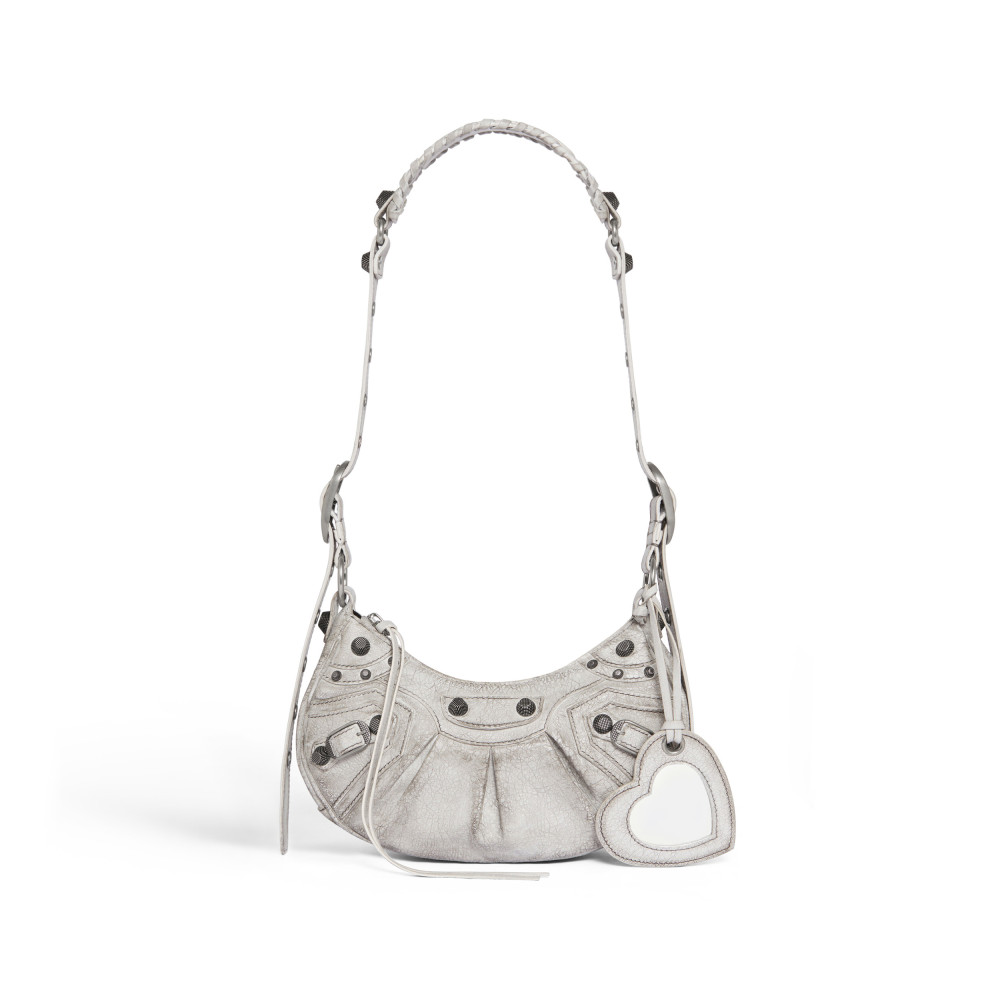 LE CAGOLE XS SHOULDER BAG DIRTY EFFECT LE CAGOLE XS SHOULDER BAG DIRTY EFFECT