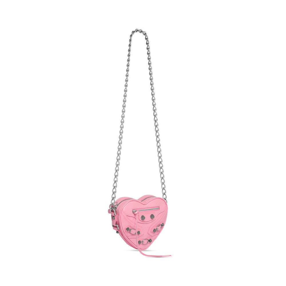 LE CAGOLE HEART MINI BAG METALLIZED LE CAGOLE HEART MINI BAG METALLIZED