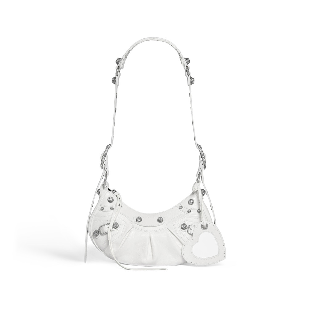 LE CAGOLE XS SHOULDER BAG WITH RHINESTONES LE CAGOLE XS SHOULDER BAG WITH RHINESTONES