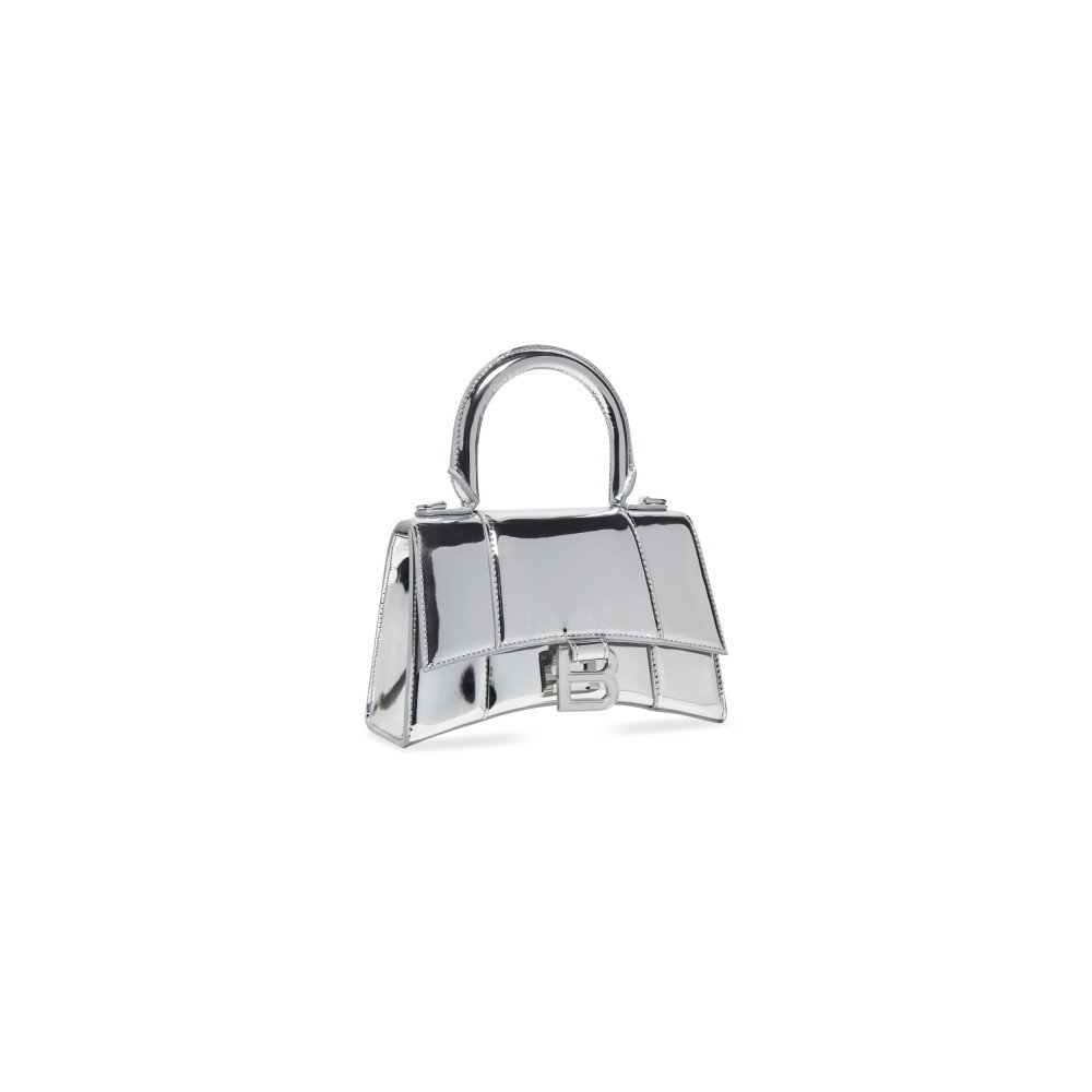HOURGLASS XS HANDBAG MIRROR EFFECT HOURGLASS XS HANDBAG MIRROR EFFECT