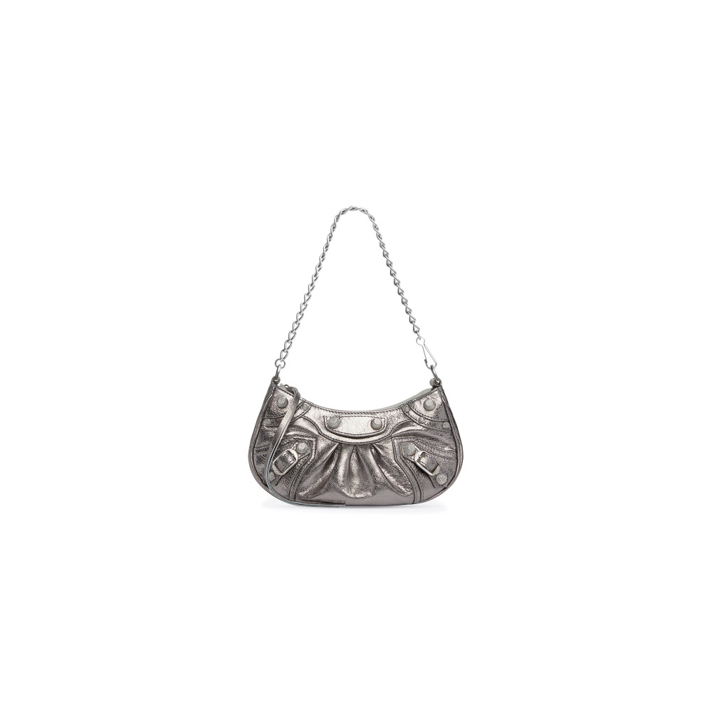 LE CAGOLE MINI BAG WITH CHAIN METALLIZED LE CAGOLE MINI BAG WITH CHAIN METALLIZED