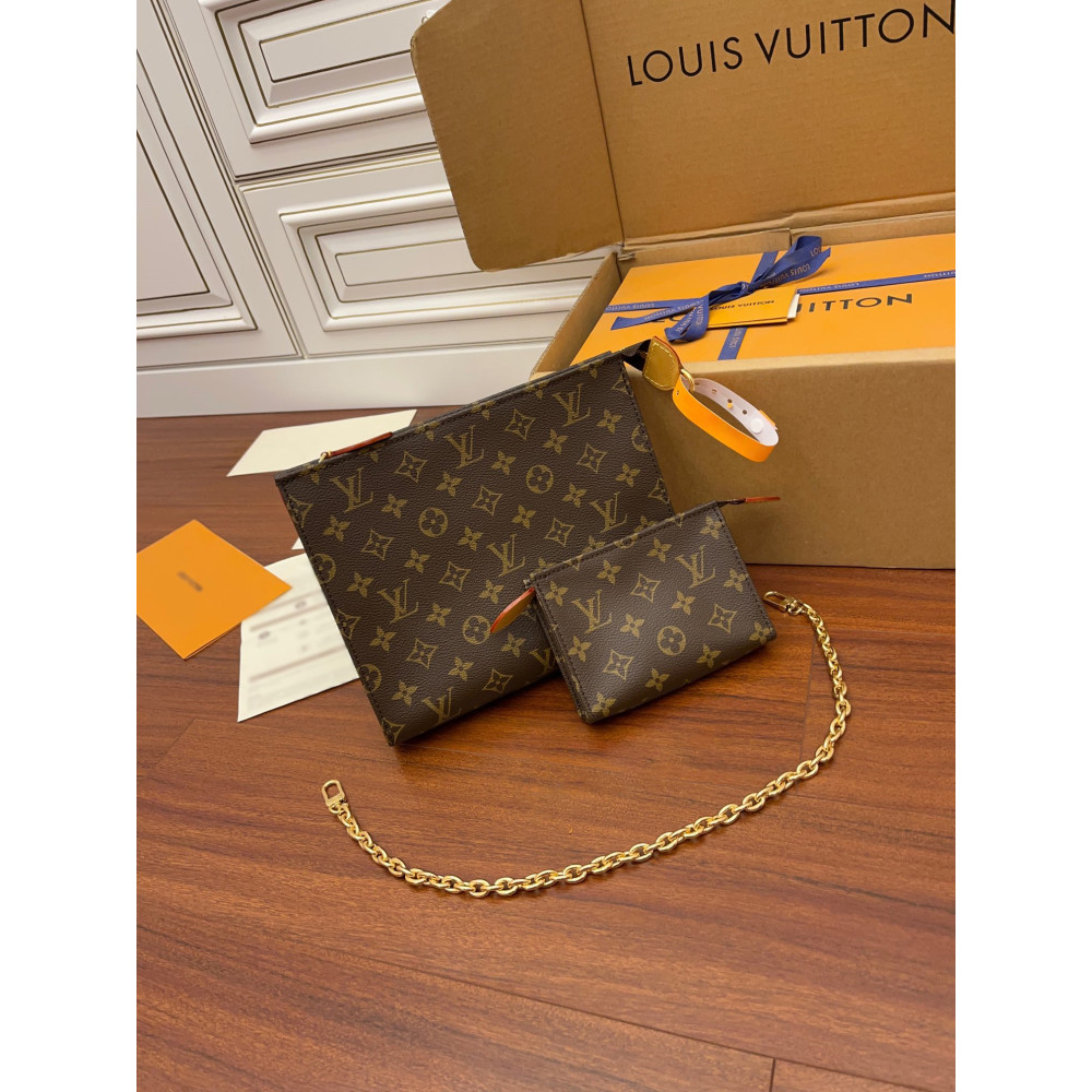 Toiletry Pouch On Chain Toiletry Pouch On Chain
