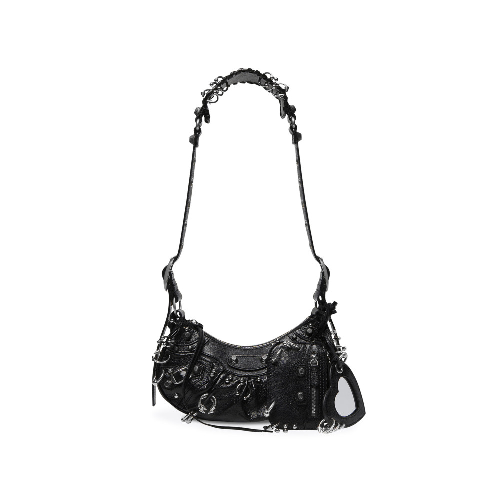 LE CAGOLE XS SHOULDER BAG WITH PIERCINGS LE CAGOLE XS SHOULDER BAG WITH PIERCINGS