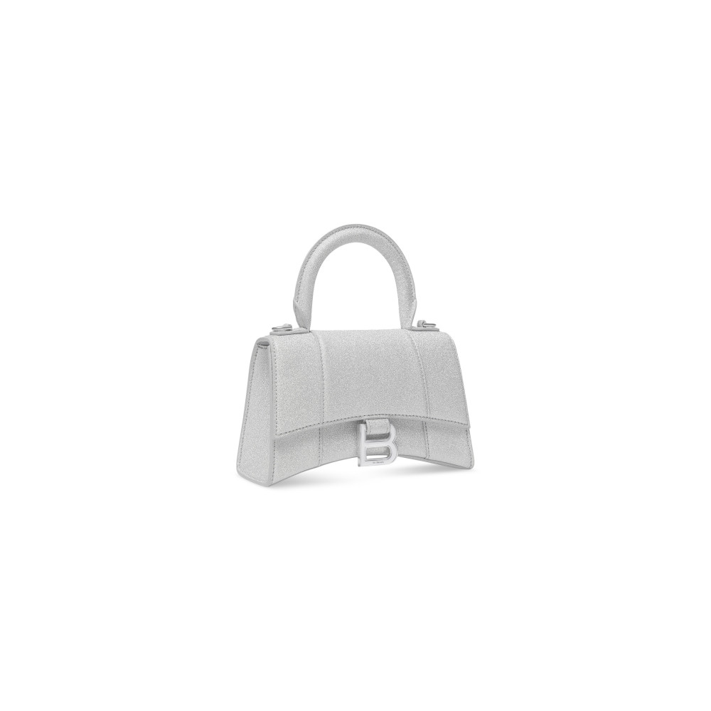 HOURGLASS XS HANDBAG SPARKLING FABRIC