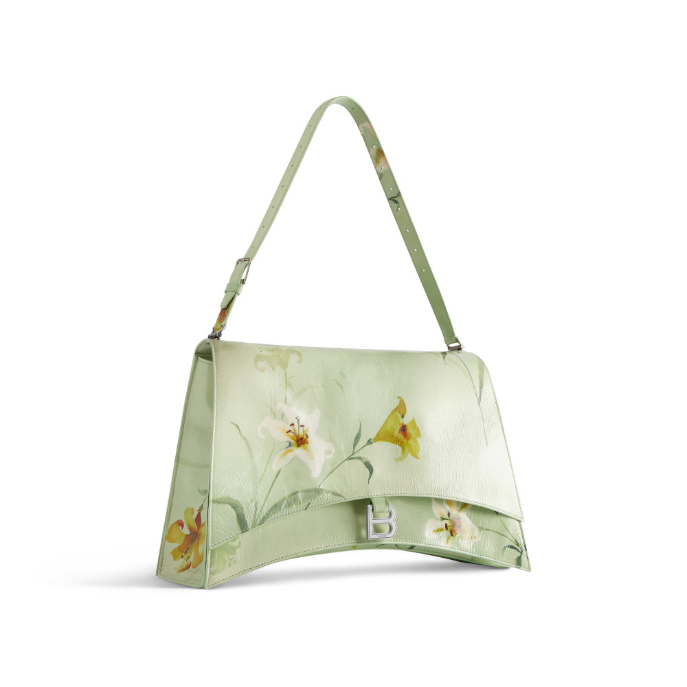 CRUSH LARGE SLING BAG WITH LILIES PRINT CRUSH LARGE SLING BAG WITH LILIES PRINT