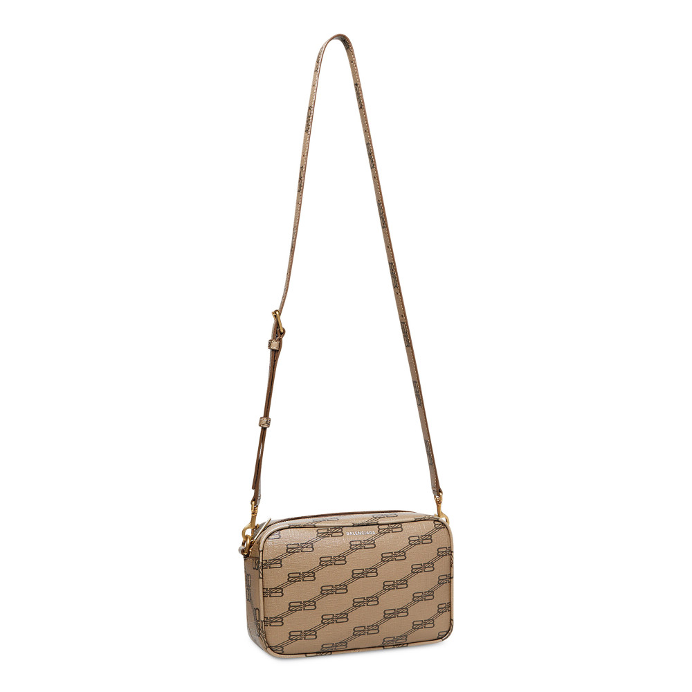 SIGNATURE SMALL CAMERA BAG BB MONOGRAM COATED CANVAS SIGNATURE SMALL CAMERA BAG BB MONOGRAM COATED CANVAS