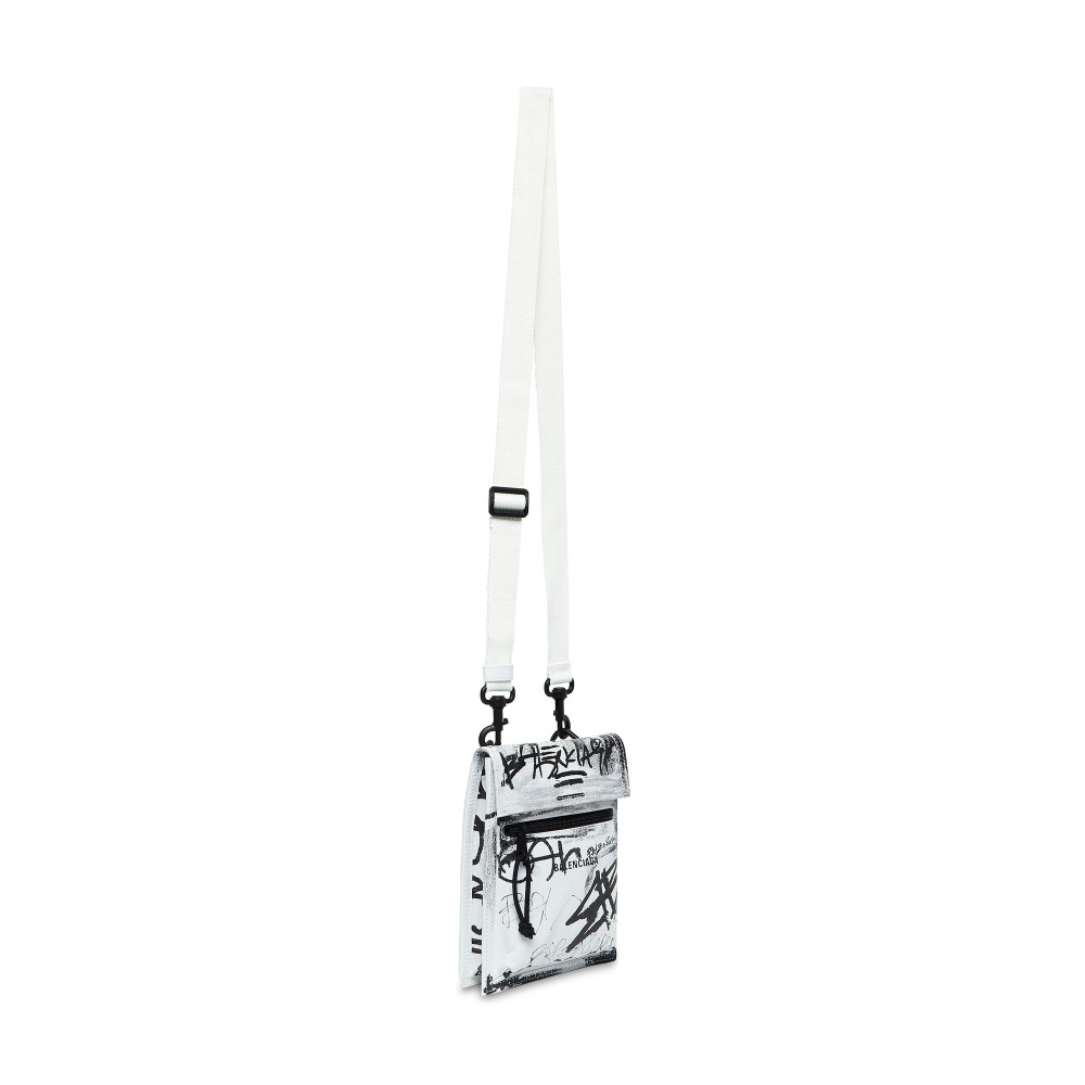 EXPLORER SMALL POUCH WITH STRAP GRAFFITI EXPLORER SMALL POUCH WITH STRAP GRAFFITI