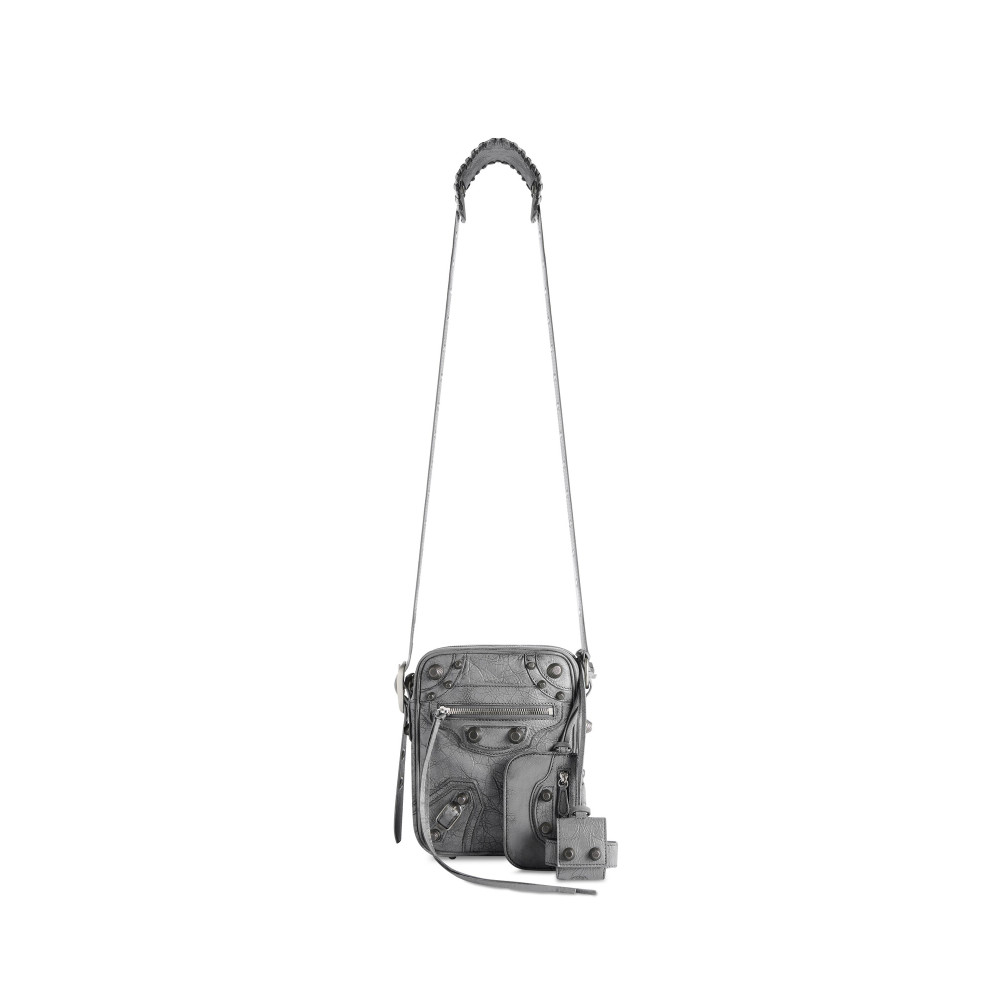 LE CAGOLE MEN CROSSBODY BAG USED EFFECT LE CAGOLE MEN CROSSBODY BAG USED EFFECT