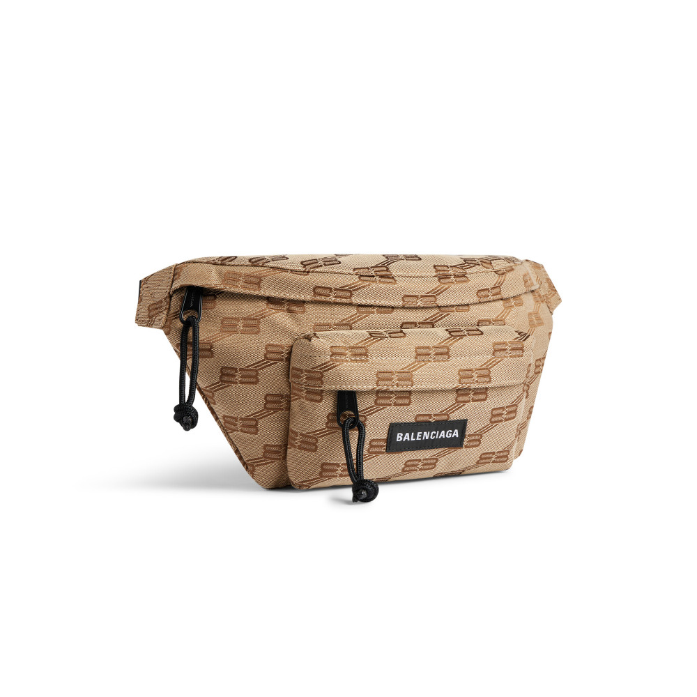 SIGNATURE MEDIUM BELTPACK BB MONOGRAM JACQUARD CANVAS SIGNATURE MEDIUM BELTPACK BB MONOGRAM JACQUARD CANVAS
