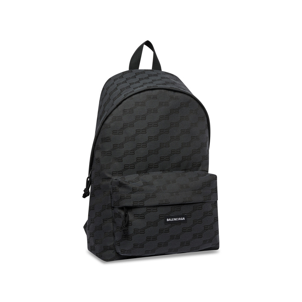 SIGNATURE MEDIUM BACKPACK BB MONOGRAM JACQUARD CANVAS SIGNATURE MEDIUM BACKPACK BB MONOGRAM JACQUARD CANVAS