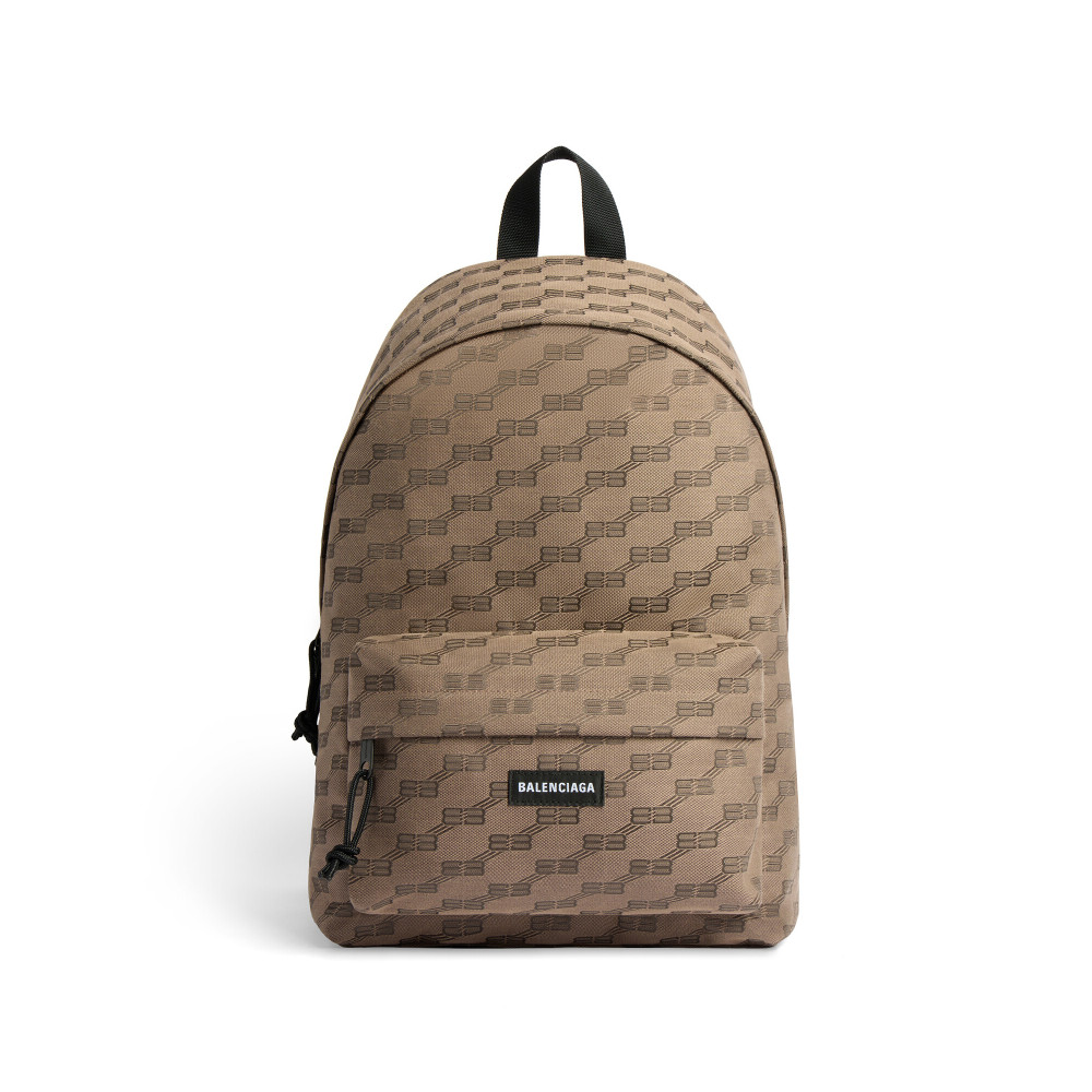 SIGNATURE MEDIUM BACKPACK BB MONOGRAM JACQUARD CANVAS