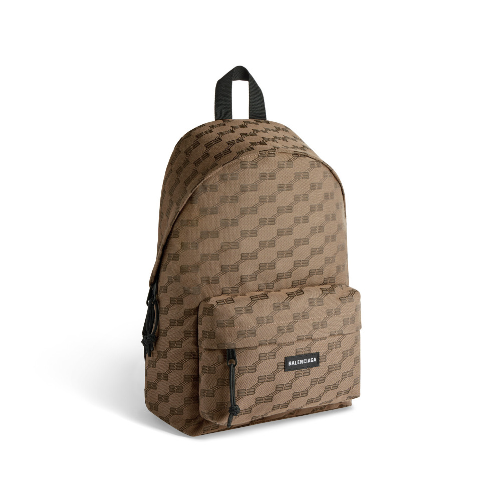 SIGNATURE MEDIUM BACKPACK BB MONOGRAM JACQUARD CANVAS SIGNATURE MEDIUM BACKPACK BB MONOGRAM JACQUARD CANVAS