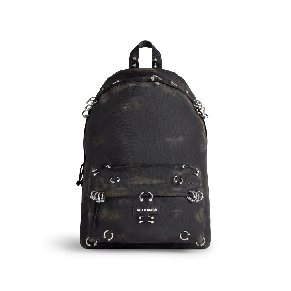 EXPLORER BACKPACK WITH PIERCINGS EXPLORER BACKPACK WITH PIERCINGS