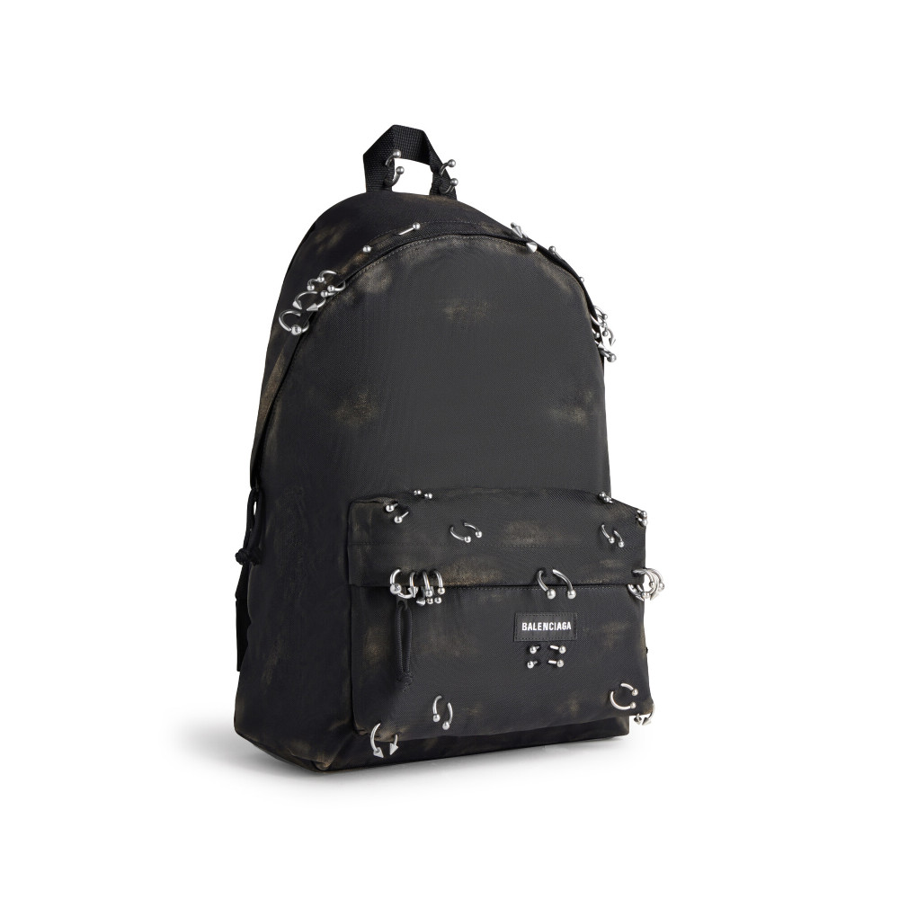 EXPLORER BACKPACK WITH PIERCINGS EXPLORER BACKPACK WITH PIERCINGS