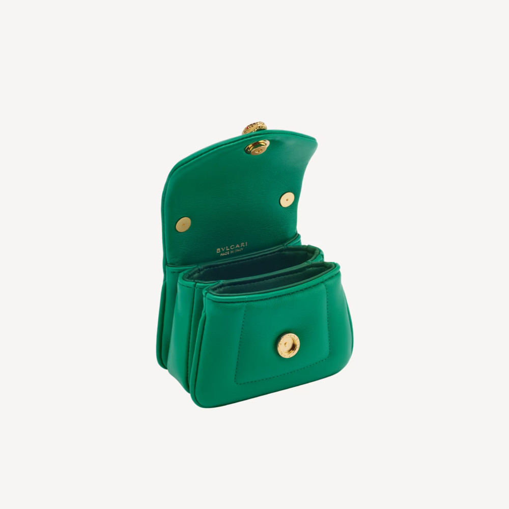 SERPENTI REVERSE MICRO TOP HANDLE BAG
