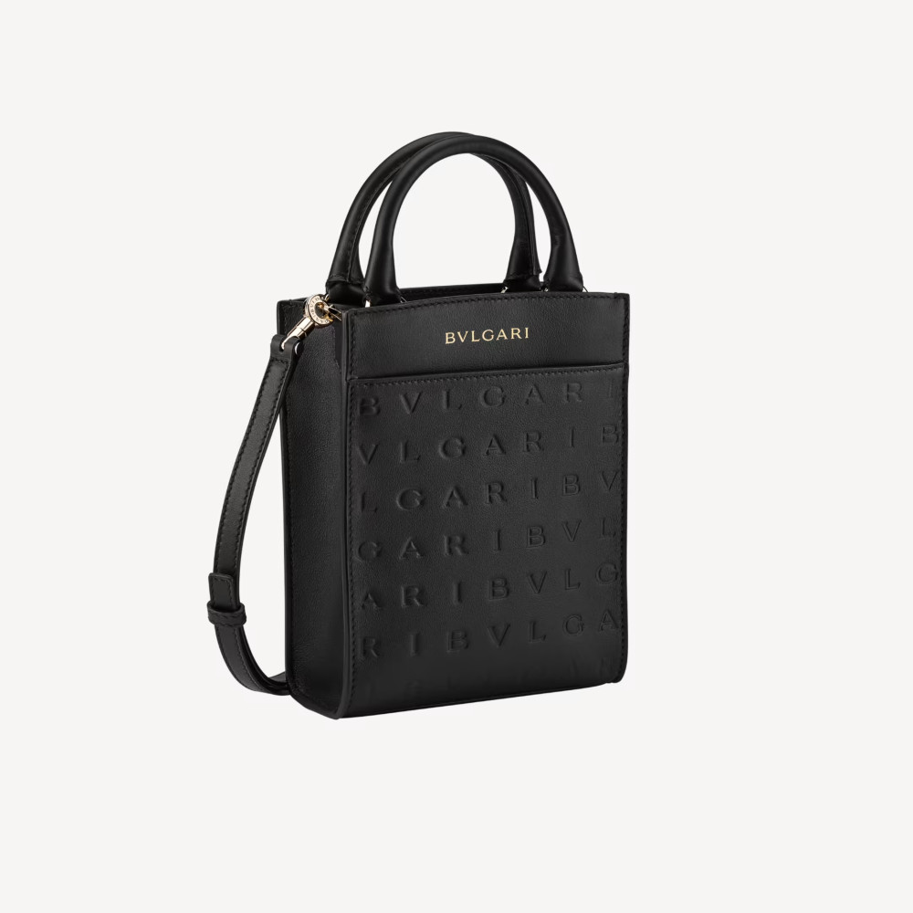 BVLGARI LOGO INFINITUM MINI TOTE BVLGARI LOGO INFINITUM MINI TOTE
