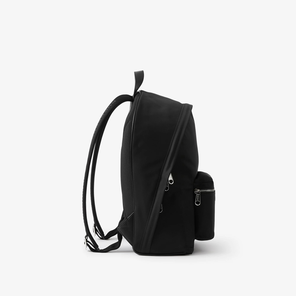 Logo Print Backpack