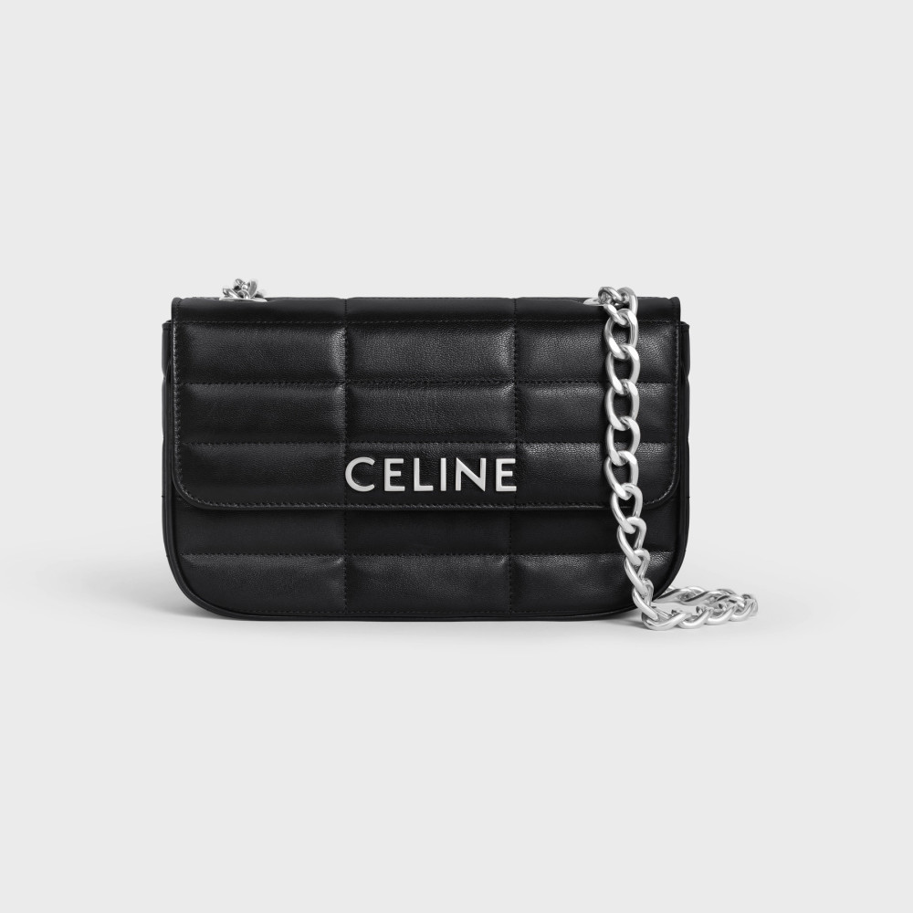 CHAIN SHOULDER BAG MATELASSE MONOCHROME CELINE