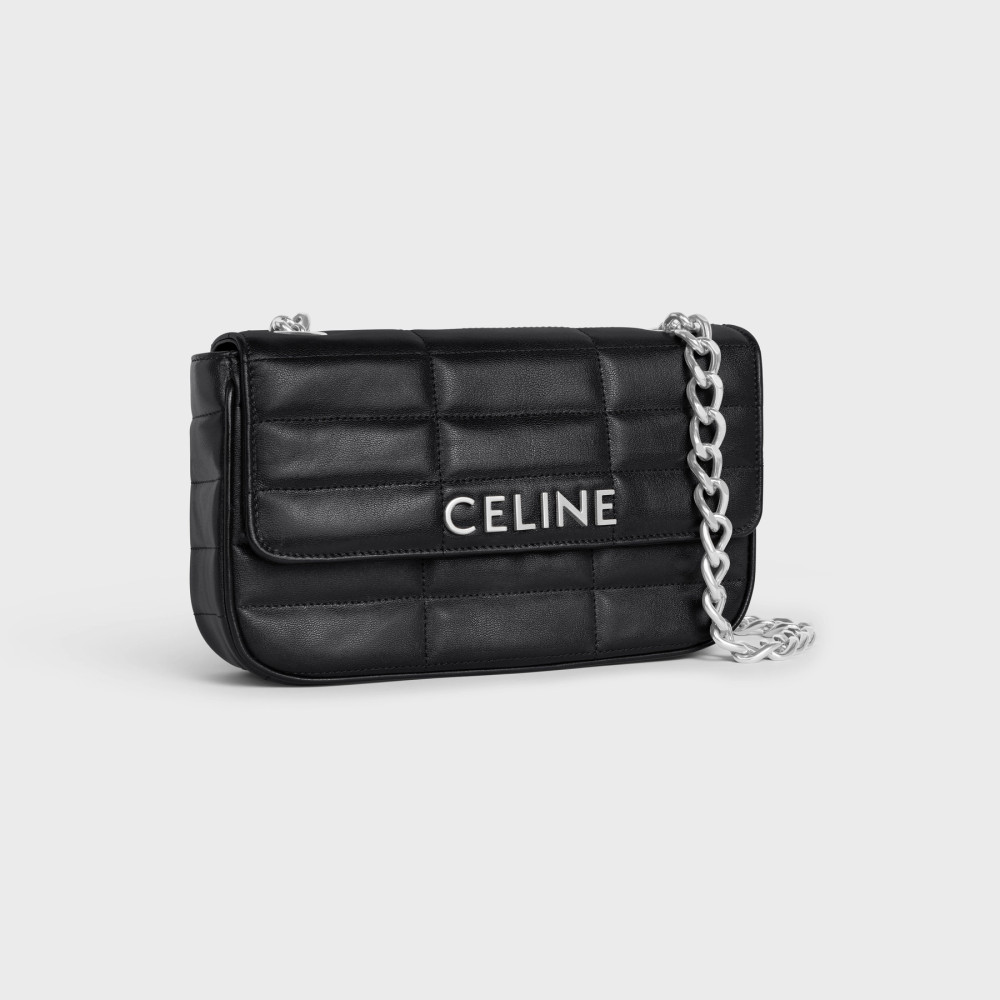 CHAIN SHOULDER BAG MATELASSE MONOCHROME CELINE