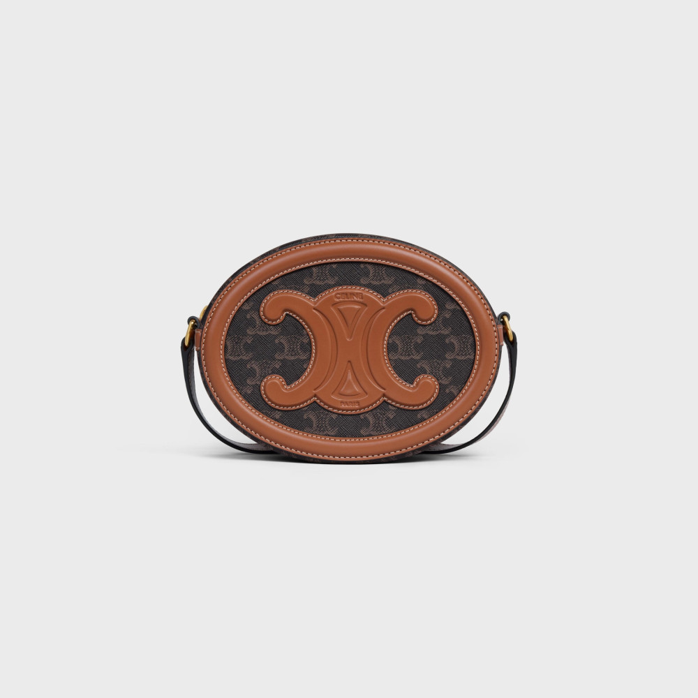 OVAL BAG CUIR TRIOMPHE OVAL BAG CUIR TRIOMPHE