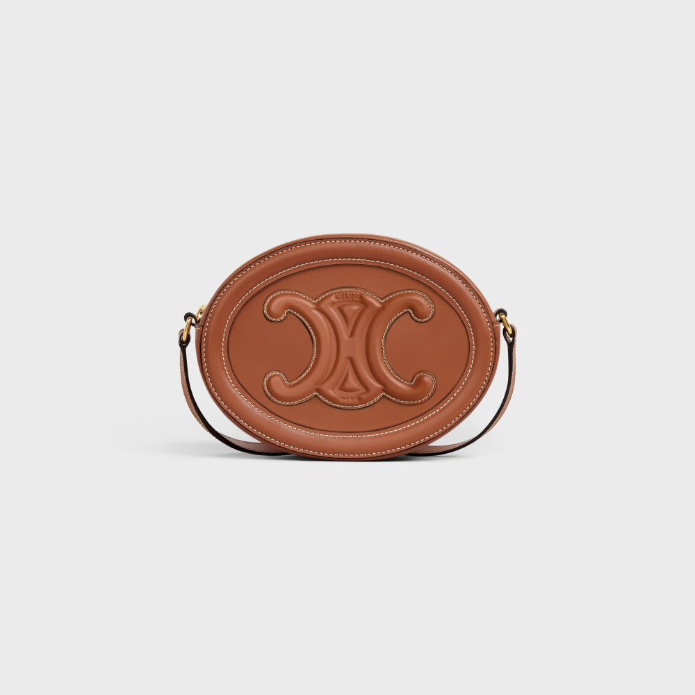 OVAL BAG CUIR TRIOMPHE OVAL BAG CUIR TRIOMPHE
