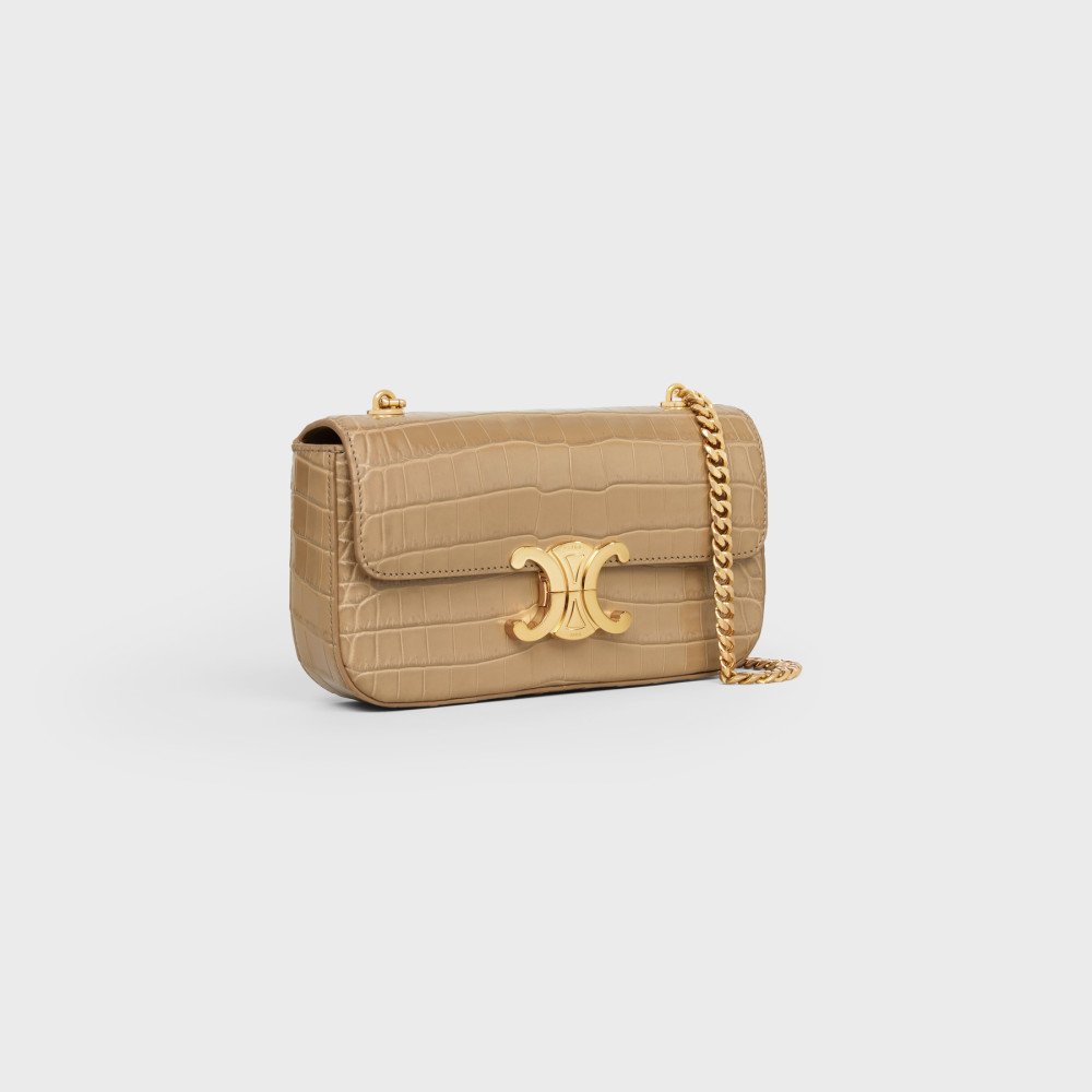 TRIOMPHE CHAIN SHOULDER BAG