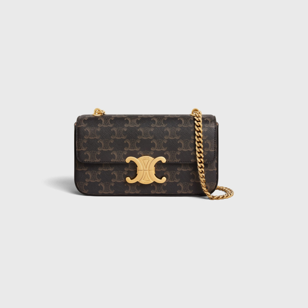 TRIOMPHE CHAIN SHOULDER BAG TRIOMPHE CHAIN SHOULDER BAG