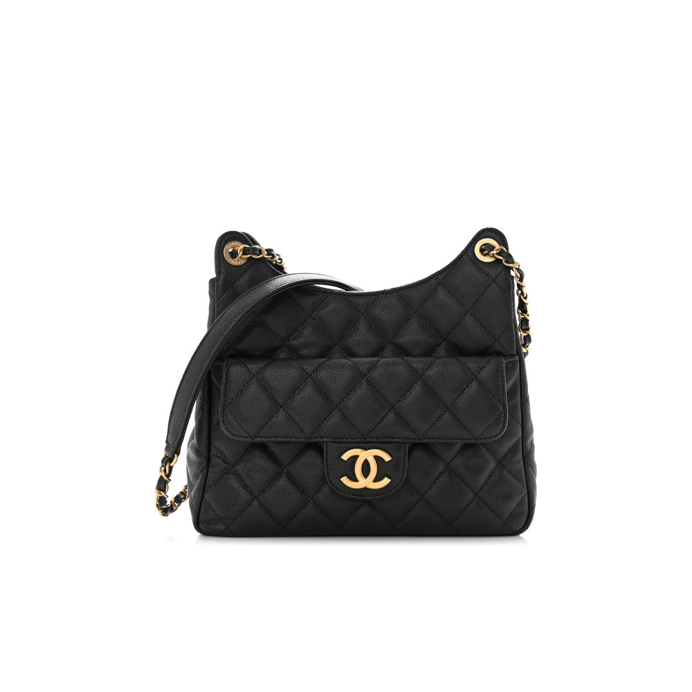 CHANEL WAVY HOBO BAG