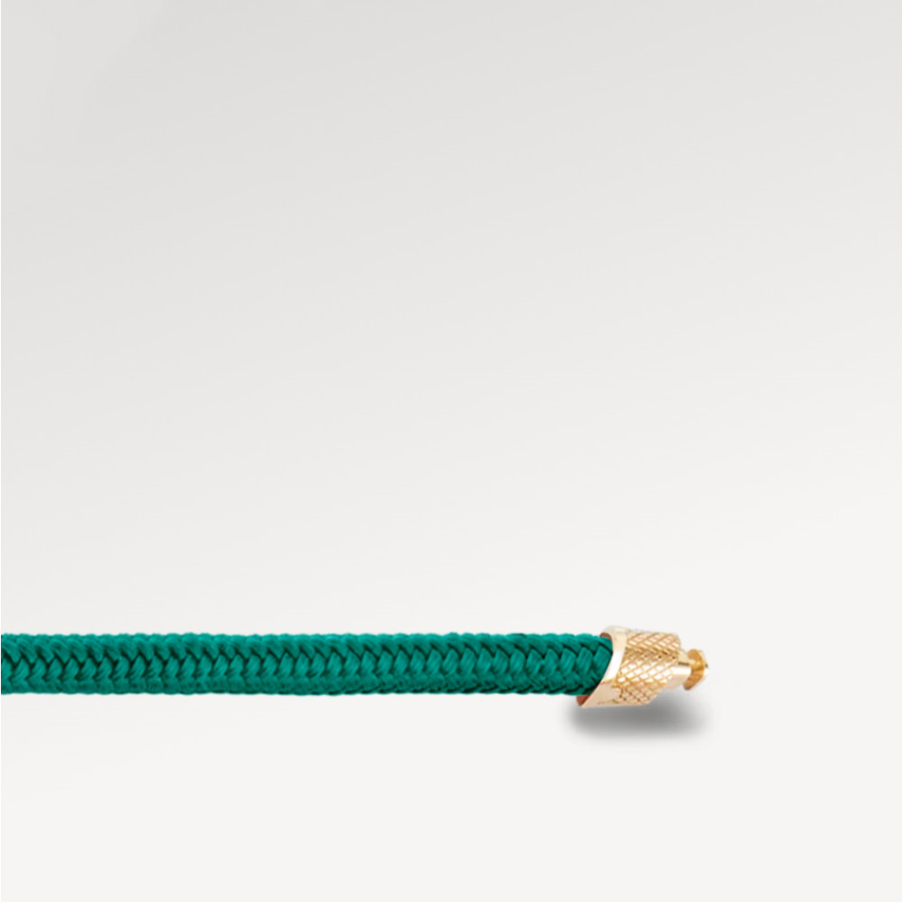 LV Volt Upside Down Play Large Cord Bracelet, Yellow Gold LV Volt Upside Down Play Large Cord Bracelet, Yellow Gold