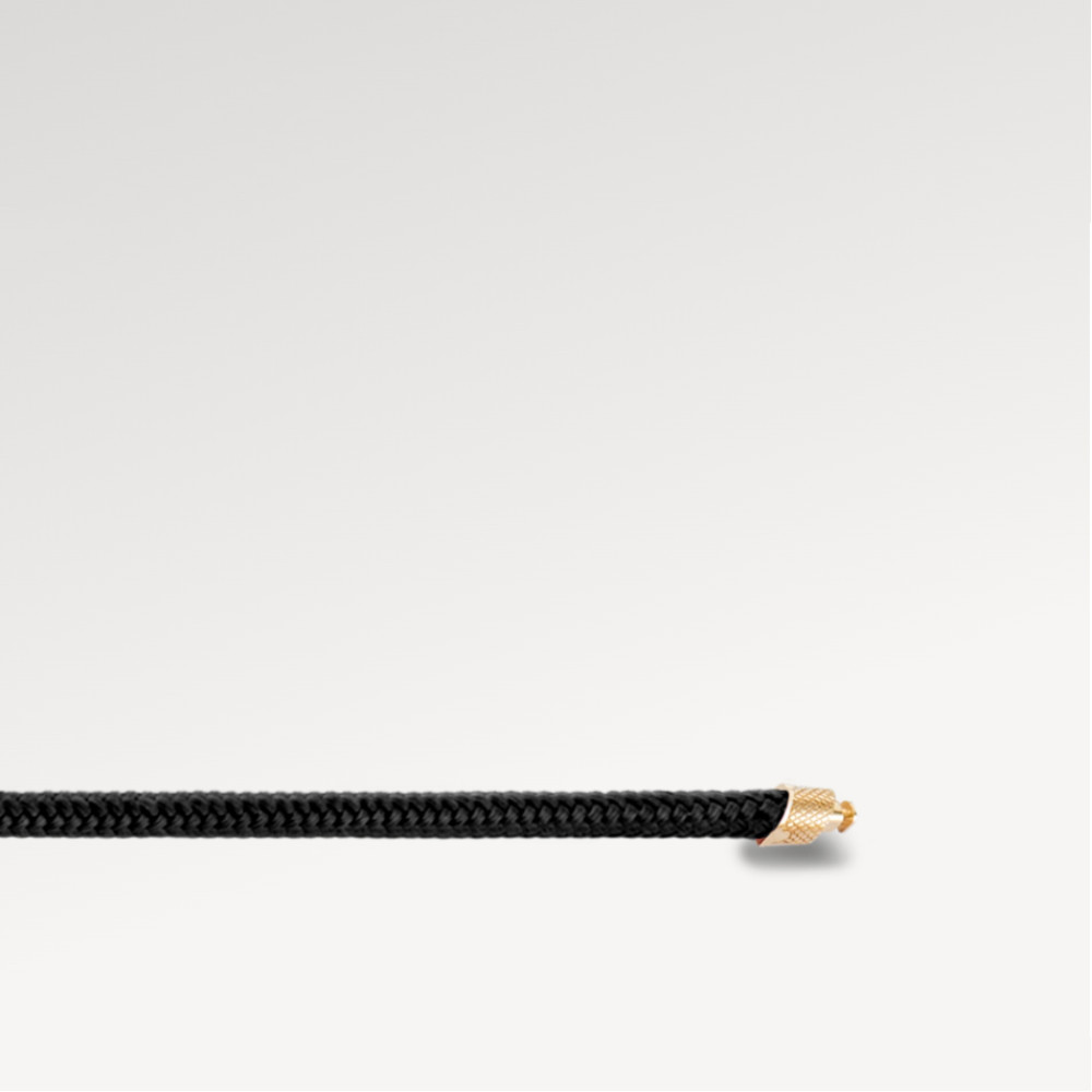 LV Volt Upside Down Play Small Cord Bracelet, Yellow Gold LV Volt Upside Down Play Small Cord Bracelet, Yellow Gold