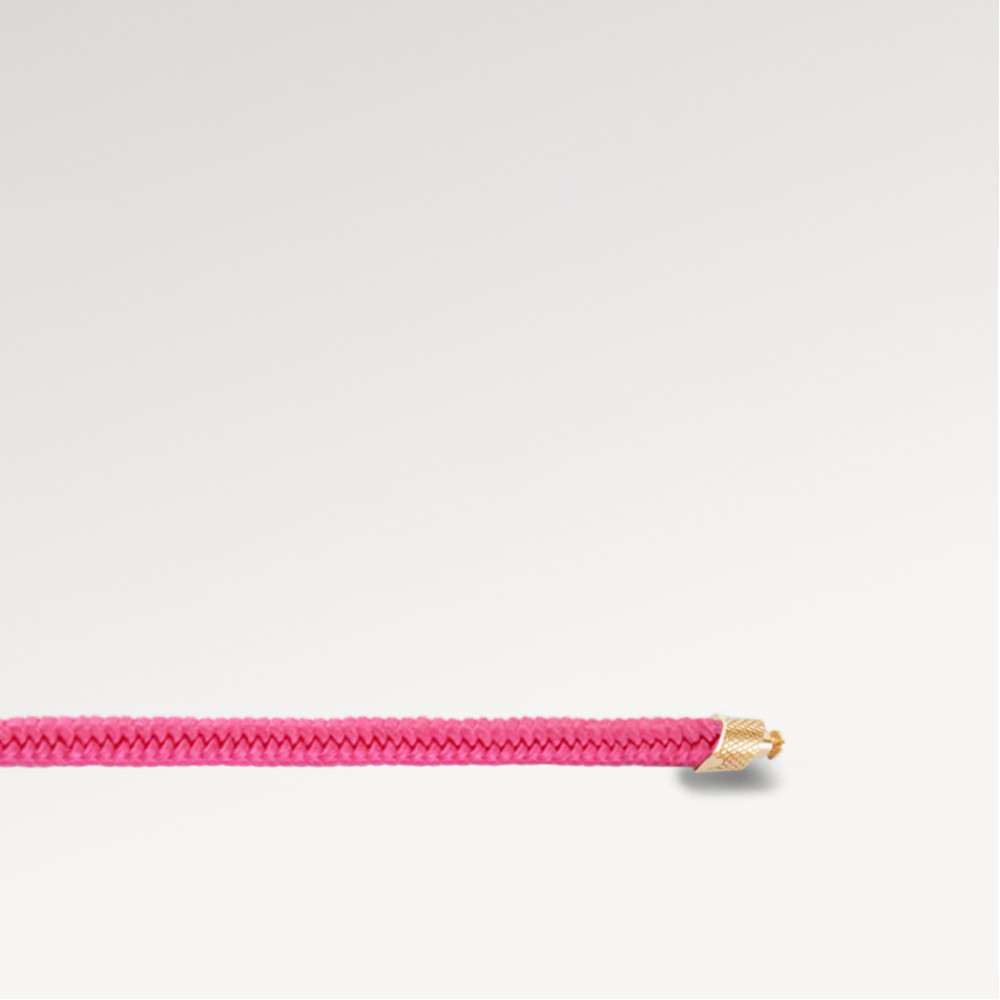 LV Volt Upside Down Play Small Cord Bracelet, Yellow Gold LV Volt Upside Down Play Small Cord Bracelet, Yellow Gold