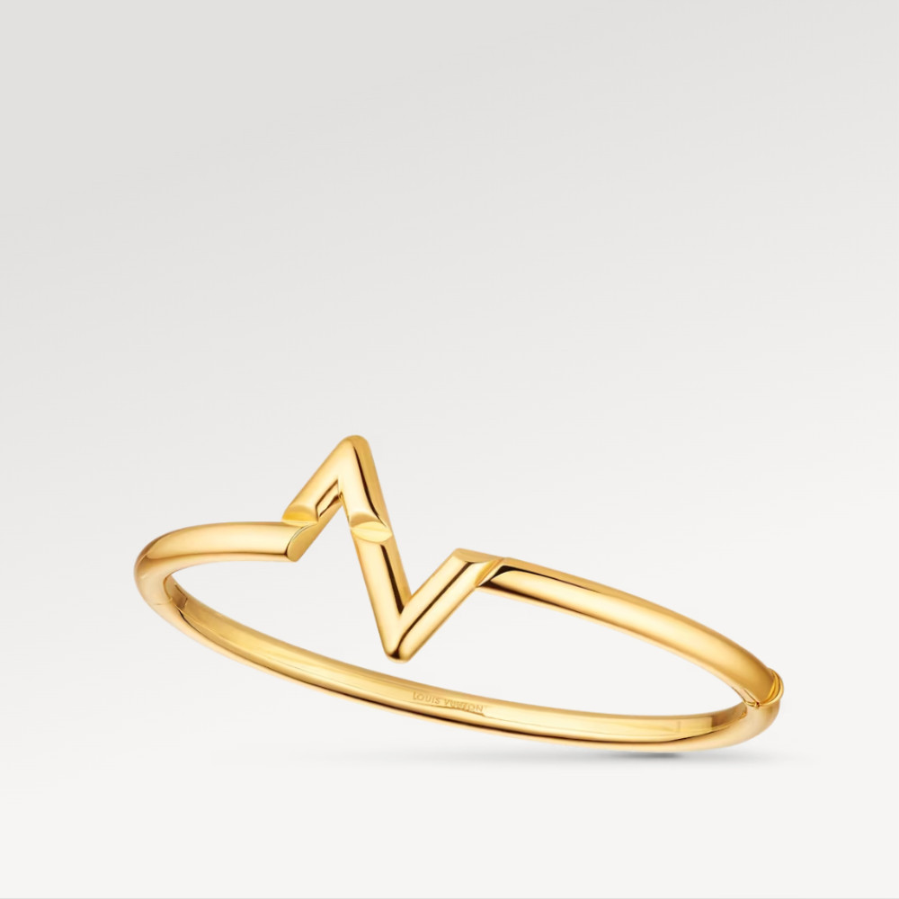 LV Volt Upside Down Bracelet, Yellow Gold