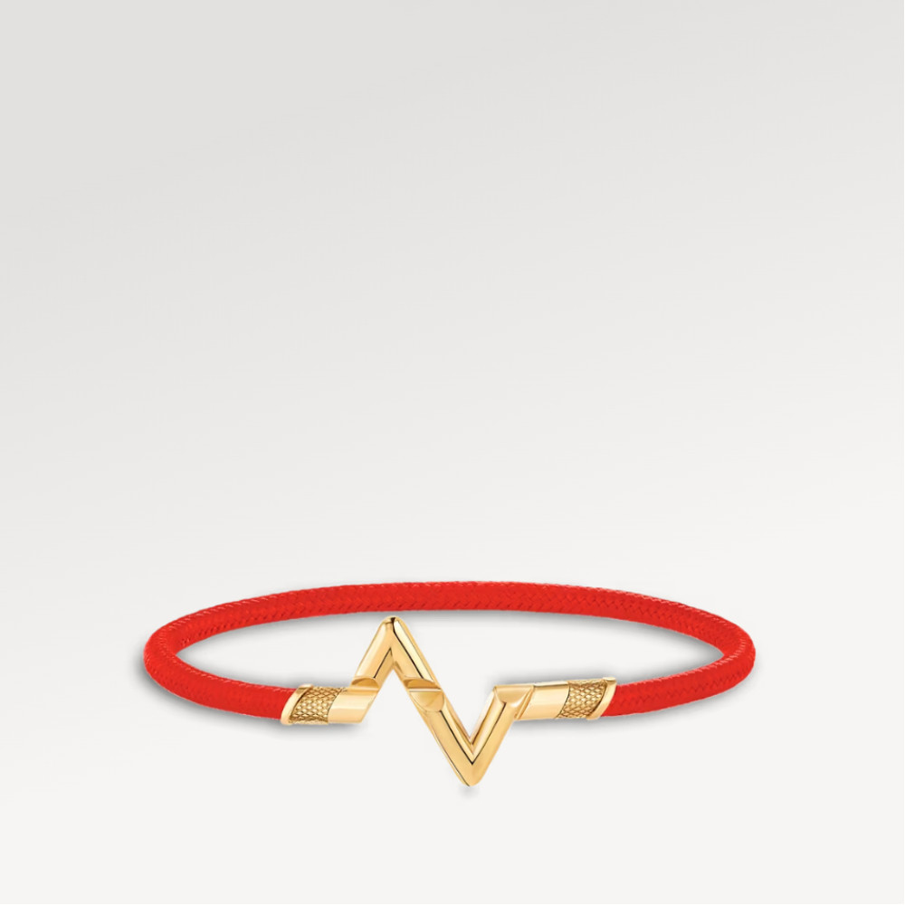 LV Volt Upside Down Play Large Bracelet, Yellow Gold LV Volt Upside Down Play Large Bracelet, Yellow Gold