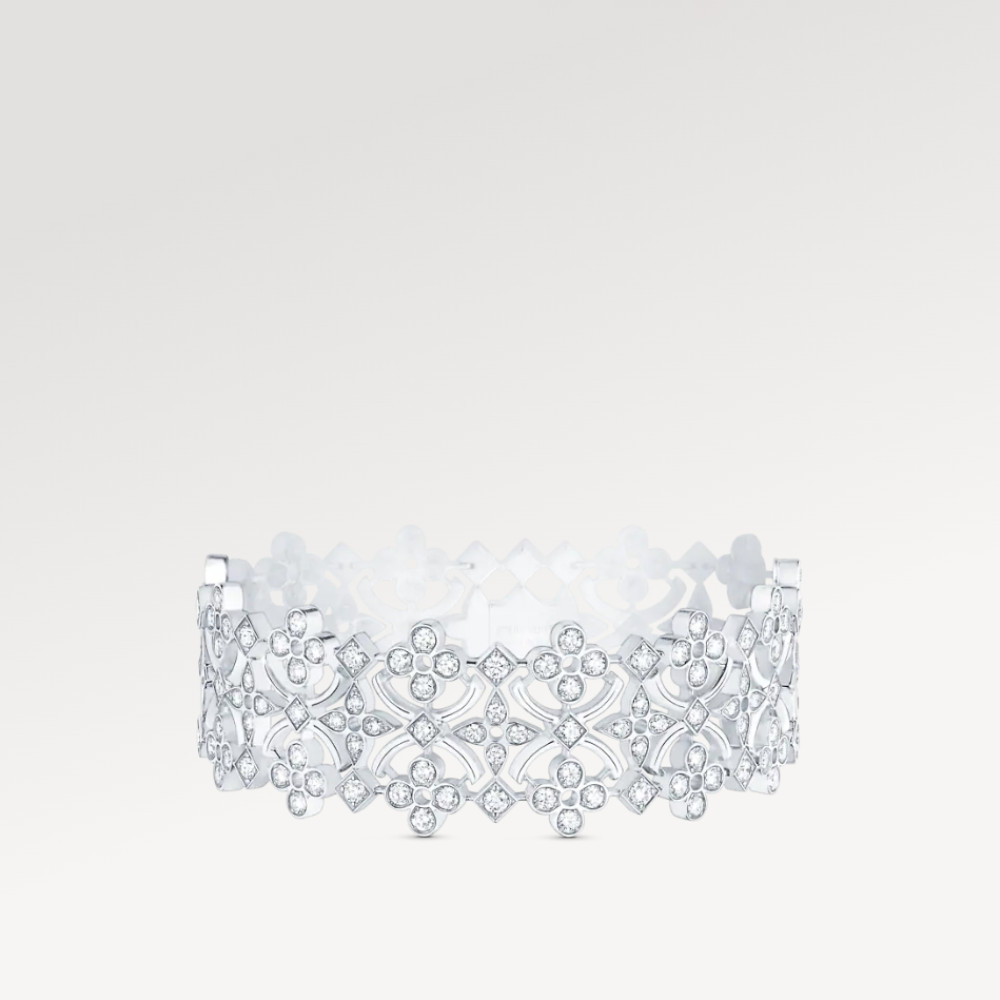 Dentelle Masterpiece Bracelet, White Gold And Diamonds Dentelle Masterpiece Bracelet, White Gold And Diamonds