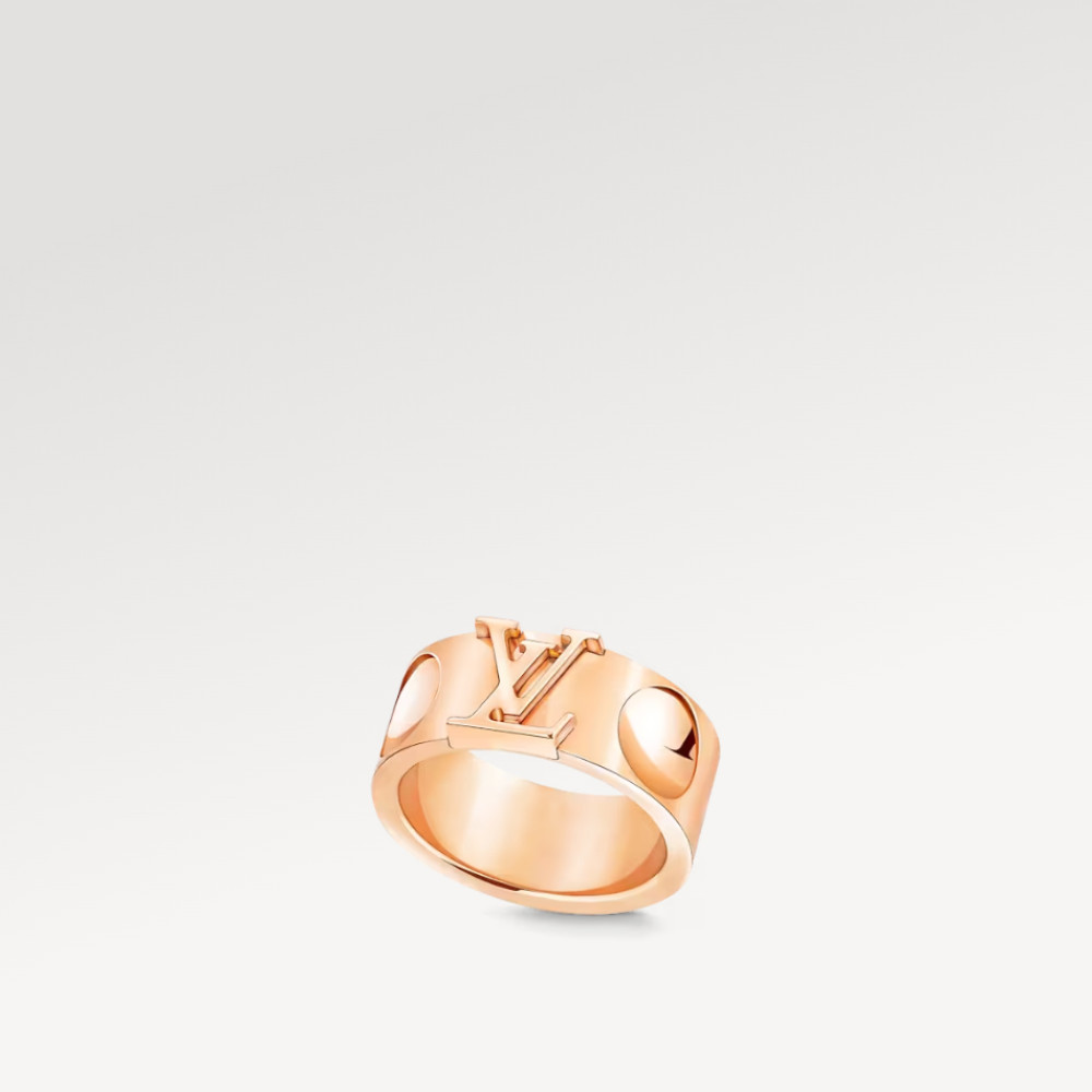 Empreinte Large Ring, Pink Gold Empreinte Large Ring, Pink Gold