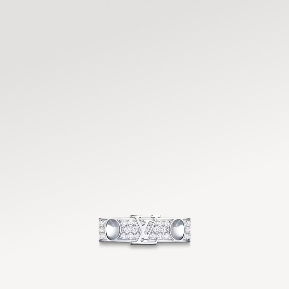 Empreinte Ring, White Gold and Diamonds Empreinte Ring, White Gold and Diamonds