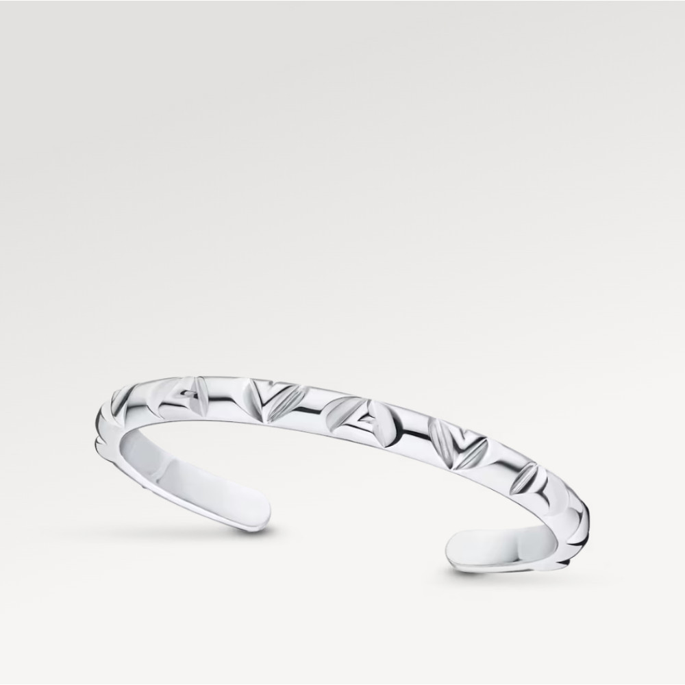 LV Volt Multi Bracelet, White Gold