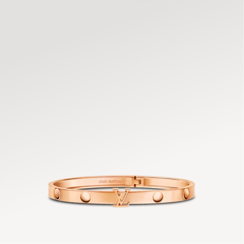 EMPREINTE BANGLE, PINK GOLD