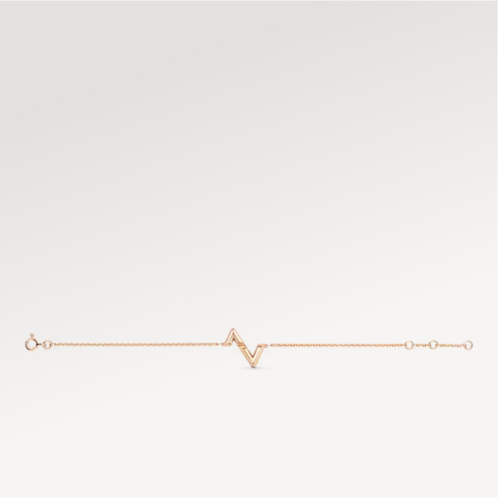 LV Volt Upside Down Bracelet, Pink Gold