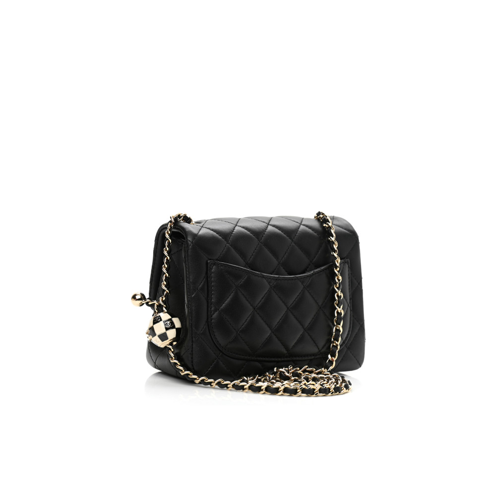 CHANEL PEARL CRUSH MINI FLAP BAG CHANEL PEARL CRUSH MINI FLAP BAG