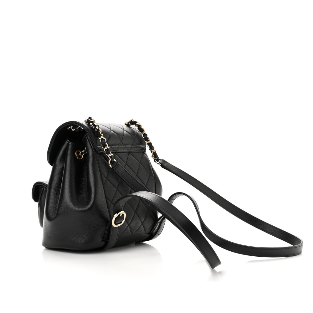 CHANEL SMALL DUMA DRAWSTRING BACKPACK BAG