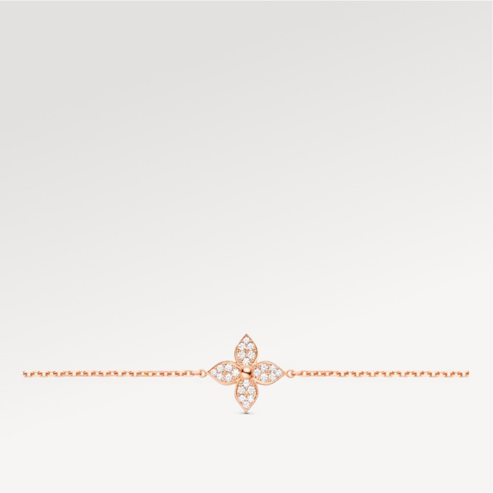 Idylle Blossom Bracelet, Pink Gold And Diamonds Idylle Blossom Bracelet, Pink Gold And Diamonds