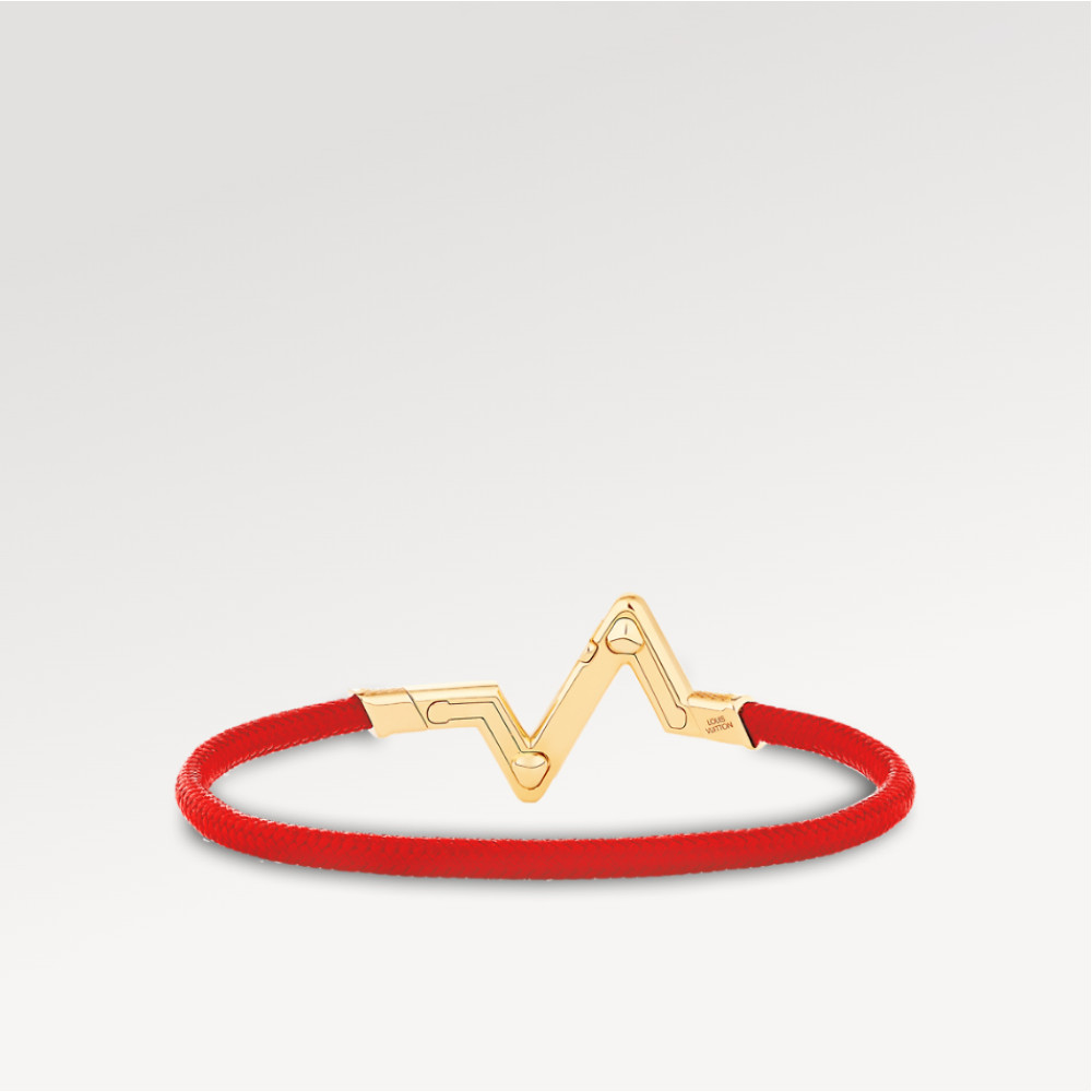 LV Volt Upside Down Play Large Bracelet, Yellow Gold LV Volt Upside Down Play Large Bracelet, Yellow Gold