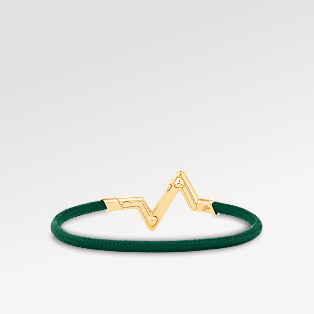 LV Volt Upside Down Play Large Bracelet, Yellow Gold LV Volt Upside Down Play Large Bracelet, Yellow Gold
