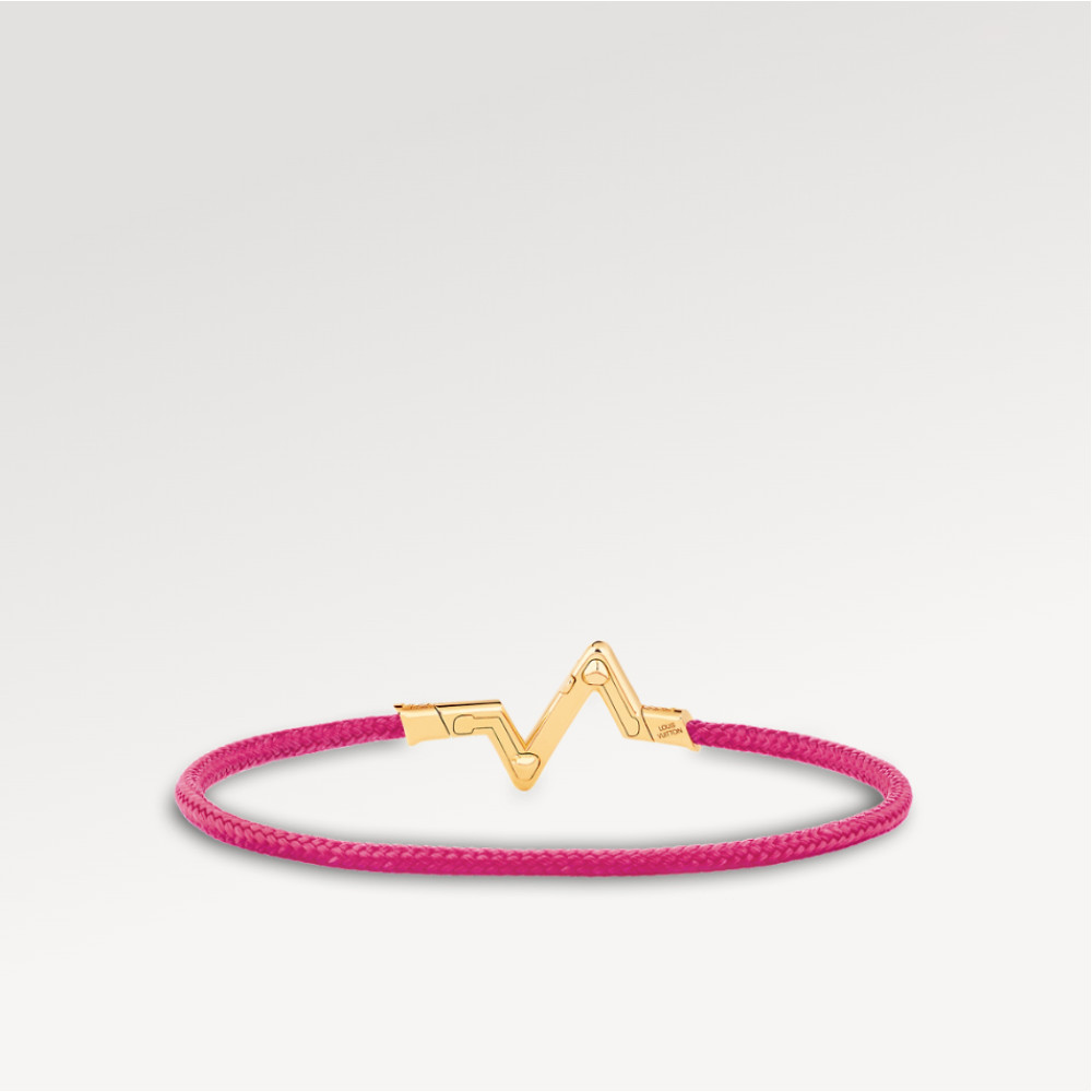 LV Volt Upside Down Play Small Bracelet, Yellow Gold LV Volt Upside Down Play Small Bracelet, Yellow Gold