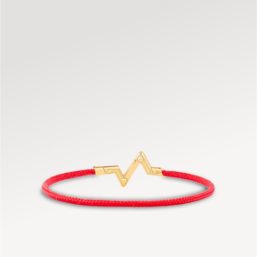 LV Volt Upside Down Play Small Bracelet, Yellow Gold LV Volt Upside Down Play Small Bracelet, Yellow Gold