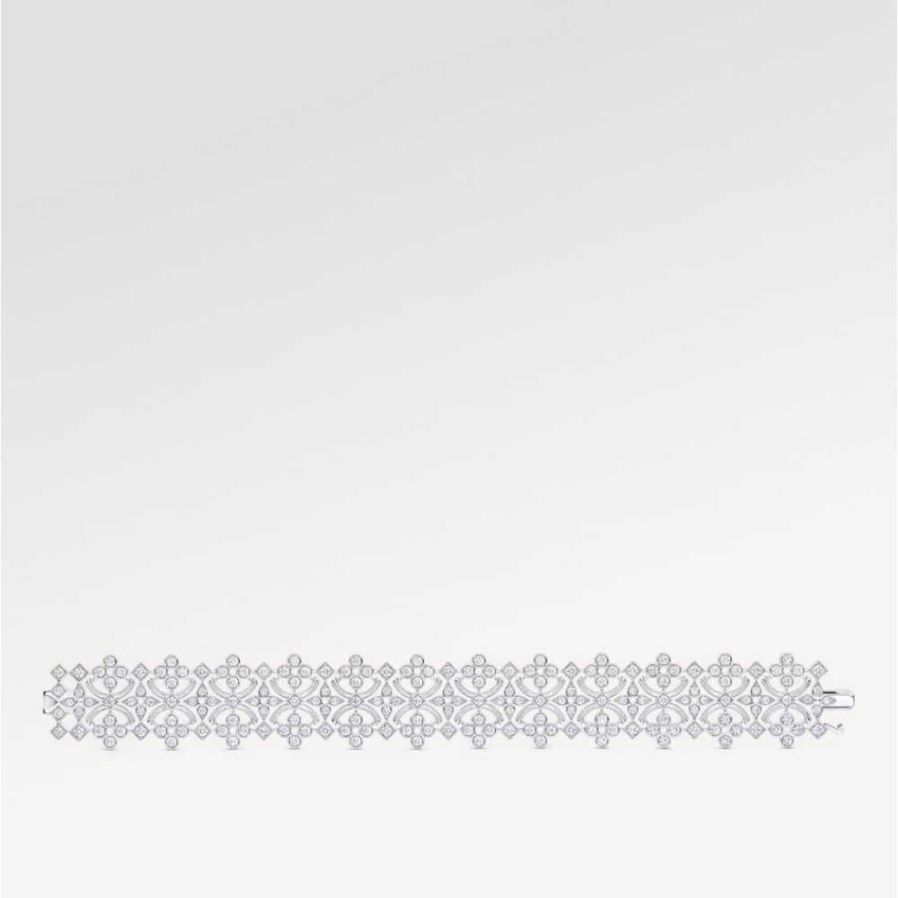 Dentelle Masterpiece Bracelet, White Gold And Diamonds Dentelle Masterpiece Bracelet, White Gold And Diamonds
